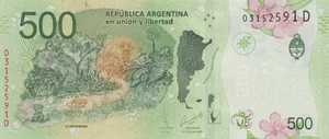 Argentina, 500 Peso, PNew