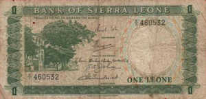 Sierra Leone, 1 Leone, P1b