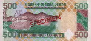 Sierra Leone, 500 Leone, P23cs