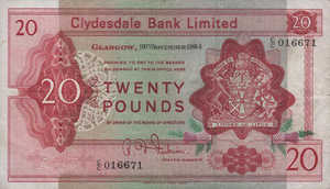 Scotland, 20 Pound, P200