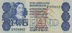 South Africa, 2 Rand, P118b