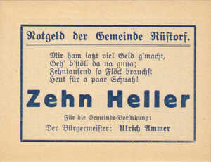 Austria, 10 Heller, FS 856a