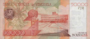 Venezuela, 50,000 Bolivar, P87b