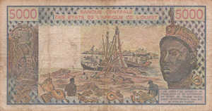 West African States, 5,000 Franc, P808Tf