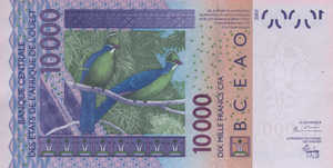 West African States, 10,000 Franc, P818Ta