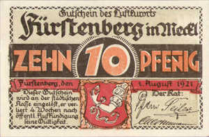 Germany, 10 Pfennig, 402.8x