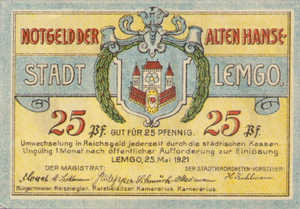 Germany, 25 Pfennig, 789.3