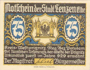 Germany, 75 Pfennig, 792.1