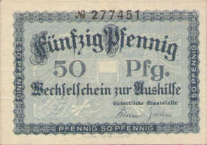 Germany, 50 Pfennig, L69.1