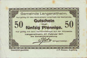Germany, 50 Pfennig, 766.3a