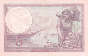 France, 5 Franc, P72e
