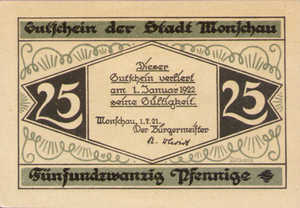 Germany, 25 Pfennig, 897.1