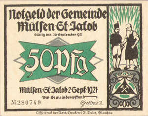 Germany, 50 Pfennig, 906.1
