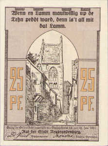 Germany, 25 Pfennig, 935.1