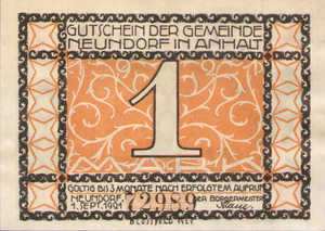 Germany, 1 Mark, 955.1a