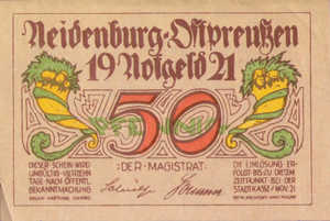 Germany, 50 Pfennig, 932.3