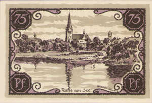 Germany, 75 Pfennig, 968.1