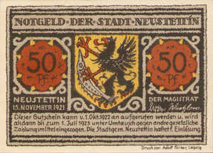 Germany, 50 Pfennig, 968.2