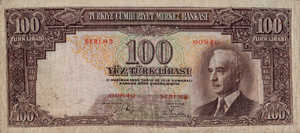 Turkey, 100 Lira, P137