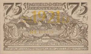 Germany, 75 Pfennig, 992.5