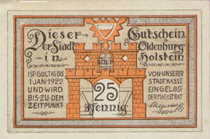 Germany, 25 Pfennig, 1015.4