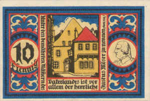 Germany, 10 Pfennig, 1032.1