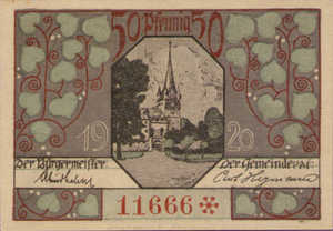 Germany, 50 Pfennig, O6.5
