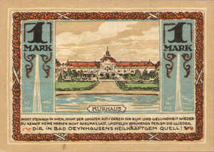 Germany, 1 Mark, 1009.2
