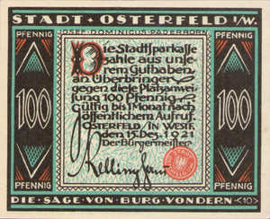 Germany, 100 Pfennig, 1033.2