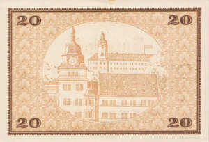 Germany, 20 Mark, 456.03b