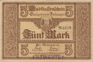 Germany, 5 Mark, 167.06a