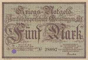 Germany, 5 Mark, 170.01