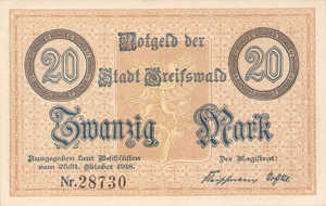 Germany, 20 Mark, 194.02a