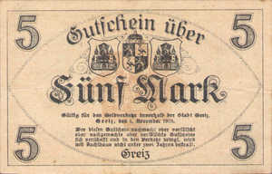 Germany, 5 Mark, 195.01a
