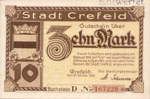 Germany, 10 Mark, 086.010a