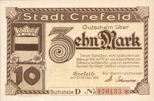 Germany, 10 Mark, 086.010b