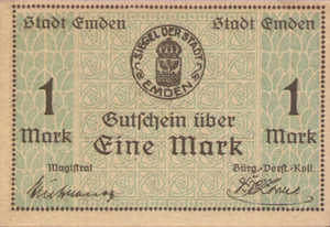Germany, 1 Mark, 131.01b