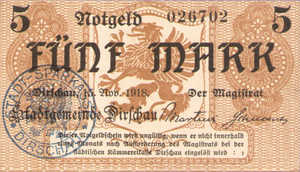 Germany, 5 Mark, 104.03