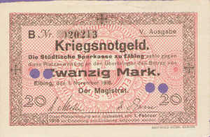 Germany, 20 Mark, 126.16b