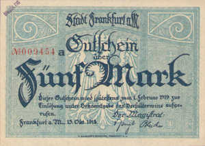 Germany, 5 Mark, 150.01b