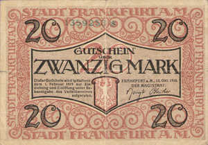 Germany, 20 Mark, 150.05a