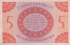 French Equatorial Africa, 5 Franc, P15b