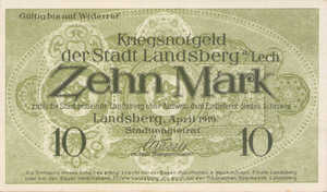 Germany, 10 Mark, 307.01