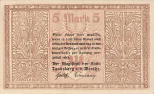 Germany, 5 Mark, 308.01a