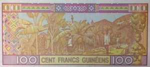 Guinea, 100 Franc, P35b