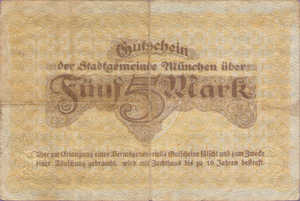 Germany, 5 Mark, 366.01a