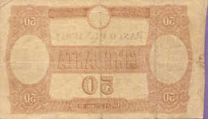 Italian States, 50 Lira, S845