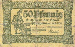 Germany, 50 Pfennig, P19.4a