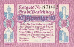 Germany, 10 Pfennig, 1052.1