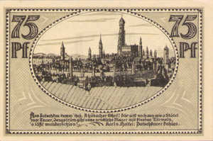 Germany, 75 Pfennig, 1052.2